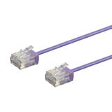 Monoprice Canada Cab 34209 All Cat6 6a Network Ethernet Cable Micro SlimRun 550MHz 36AWG Cat6 UTP Stranded Ethernet Patch Cab