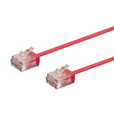 Monoprice Canada Cab 34209 All Cat6 6a Network Ethernet Cable Micro SlimRun 550MHz 36AWG Cat6 UTP Stranded Ethernet Patch Cab