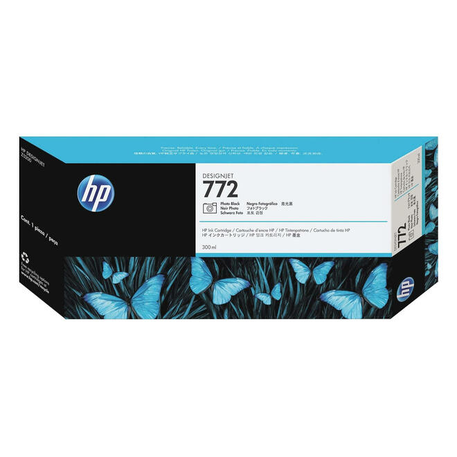 HP HP 772 CN633A PBK OEM DesignJet Z5200 HP 772 CN633A Original Photo Black Ink Cartridge Extra High Yield