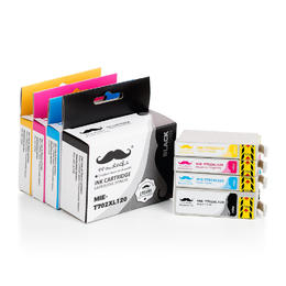 Small ed9ca moustache m t702xl combo workforce pro wf 3720 epson t702xl compatible ink cartridge combo high yield bk c m y moustache 