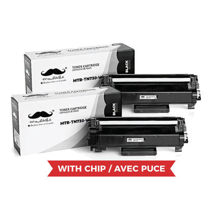 Brother TN730 Black Toner Cartridge, Standard Yield (TN730)