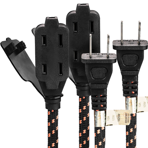 CAB LTS B8A2 10FT UL Black SPT 2 2 16AWG 10FT Sleeve card