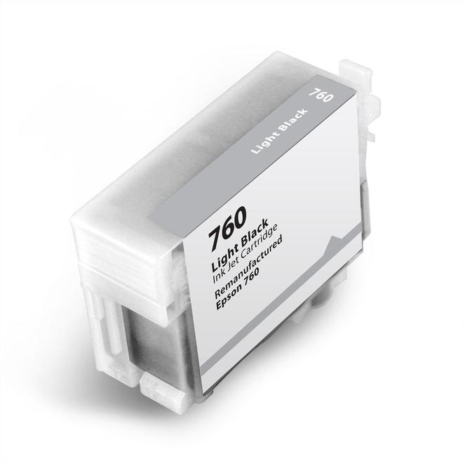 T760720 LBK SureColor P600 Epson 760 T760720 Remanufactured Light Black Ink Cartridge