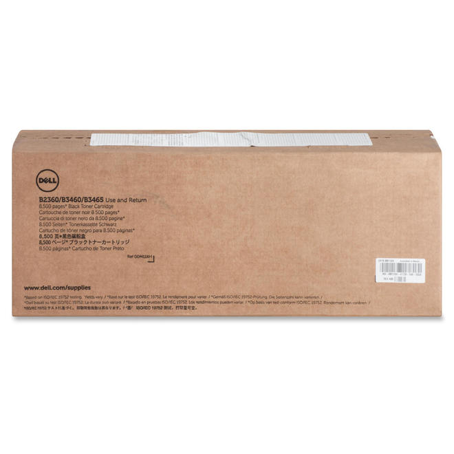 Dell Dell 331 9805 OEM B2360d Dell 331 9805 C3NTP M11XH Original Black Return Program Toner Cartridge High Yield