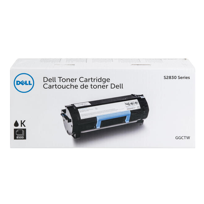 Dell Dell 593 BBYP OEM Dell S2830dn Dell 593 BBYP GGCTW 3RDYK Original Black Return Program Toner Cartridge High Yield