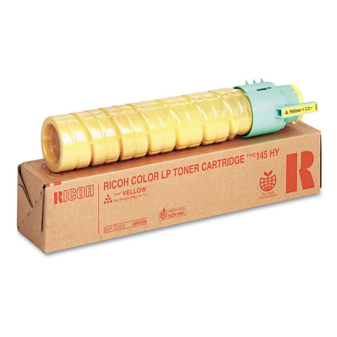 Ricoh Ricoh 888309 OEM LP 226cn Ricoh 888309 Type 145 Original Yellow Toner Cartridge High Yield