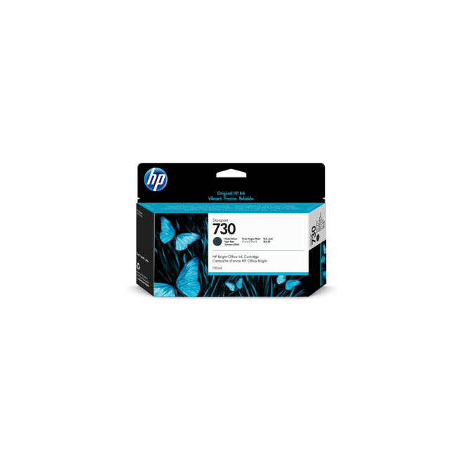 HP HP 730 P2V65A MBK OEM DesignJet T1700 HP 730 P2V65A Original Matte Black Ink Cartridge 130ml