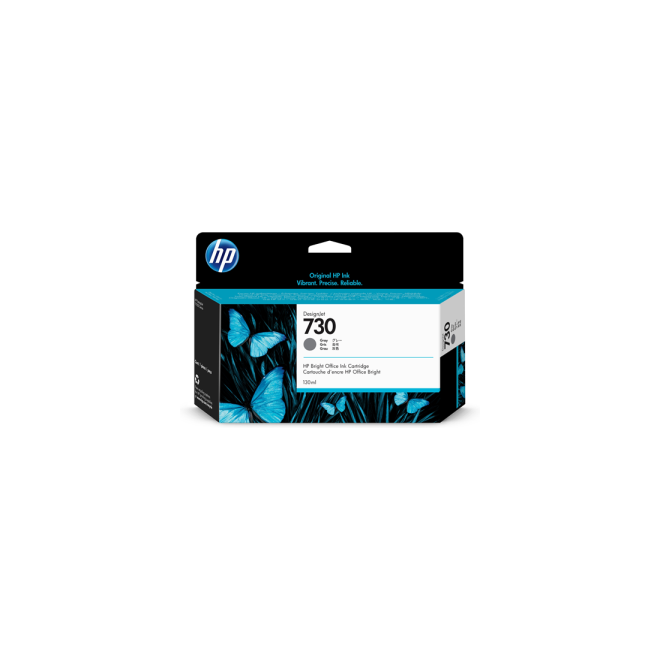 HP HP 730 P2V66A GY OEM DesignJet T1700 HP 730 P2V66A Original Gray Ink Cartridge 130ml