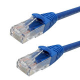 Cab CAT6AP AllBL Cat6 6a Network Ethernet Cable RJ45 CAT6A Plenum UTP Solid Patch Cable CMP FT6 Blue