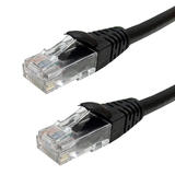 Cab CAT6P AllBK Cat6 6a Network Ethernet Cable RJ45 Cat6 Plenum UTP Solid Patch Cable CMP FT6 Black