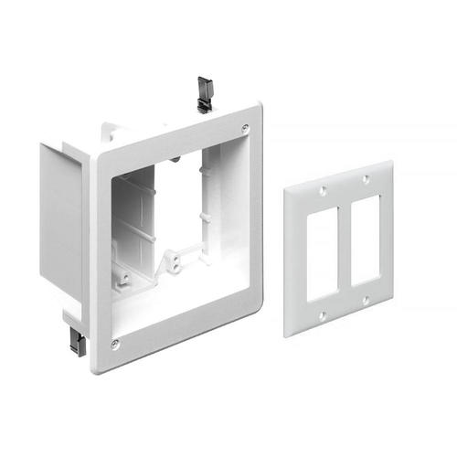 Cab WP BOXAllH Electrical Boxes Recessed Box 1 x Enclosed Power 1 x Open A V