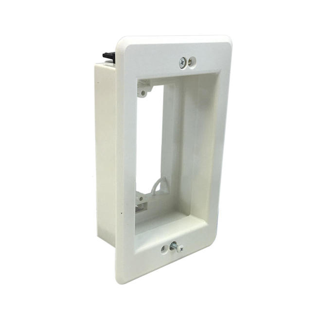 Cab WP CLIPAll R Electrical Boxes Recessed Drywall Clip Plastic Pre Post Construction