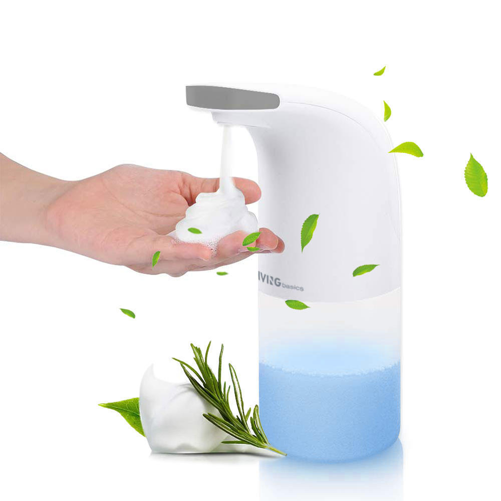 Automatic Foaming Soap Dispenser 350mL, Touchless Infrared Motion, Sensor  Pump - LIVINGbasics®