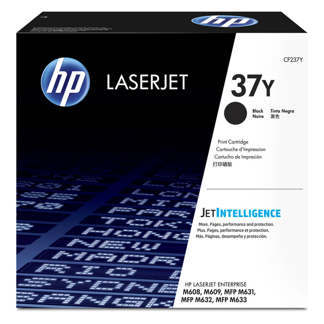 HP HP 37Y CF237Y OEM LaserJet Enterprise Flow MFP M631h HP 37Y CF237Y Original Black Toner Cartridge Extra High Yield