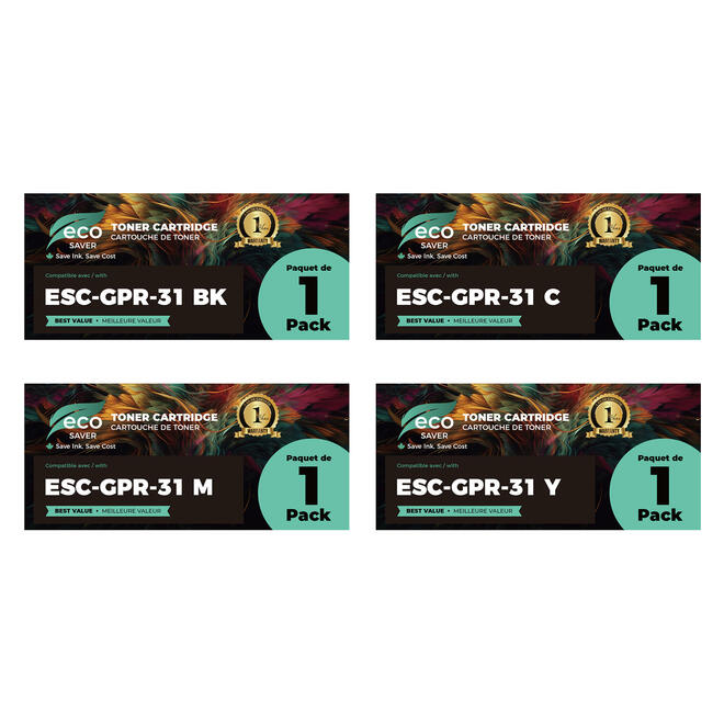 Canon GPR 31 Combo ImageRunner Advance C5030 Canon GPR 31 Compatible Toner Cartridge Combo BK C M Y