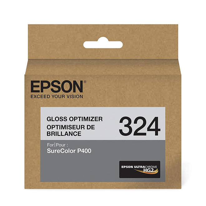 Epson Epson T324020 OEM Surecolor P400 Epson T324020 Original Gloss Optimizer Ink Cartridge 2 Pack