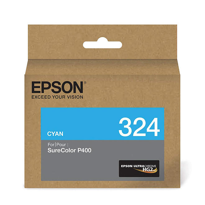 Epson Epson T324220 OEM Surecolor P400 Epson T324220 Original Cyan Ink Cartridge