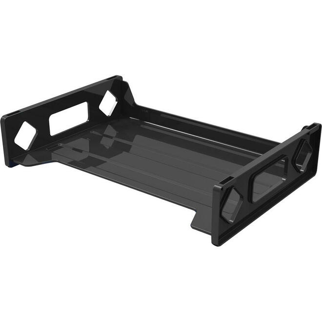 Deflecto 391104 Desk Organizers Deflecto Sustainable Office Stackable Letter Tray 13 W x 2 3 4 H x 9 D