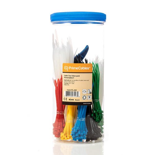 Cab CTL 501 Cable Ties Hook Loop Cable Tie Value Pack