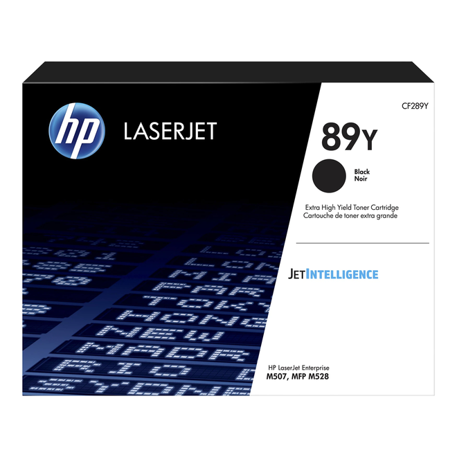 HP HP 89Y CF289Y OEM LaserJet Enterprise Flow MFP M528c HP 89Y CF289Y Original Black Toner Cartridge Extra High Yield
