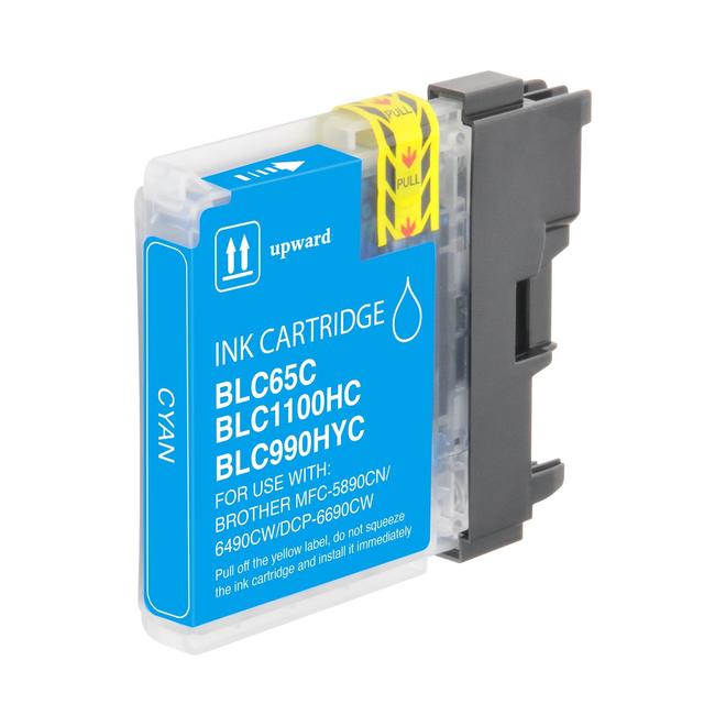 LC65C Ecobox MFC 5890CN Brother LC65C Compatible Cyan Ink Cartridge High Yield Ecobox
