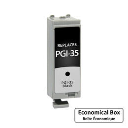 PGI 35 B Ecobox PIXMA iP100 Canon PGI35 1509B002 Compatible Black Ink Cartridge Ecobox