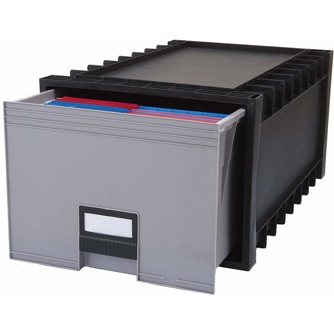 Storex 61106U01C Filing Cabinets Storex Corrugated Storage Boxes 24 Archive Drawer Letter Legal STX61106U01C