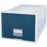 Storex 61106U01C Filing Cabinets Storex Corrugated Storage Boxes 24 Archive Drawer for Letter Legal Size Hanging Files
