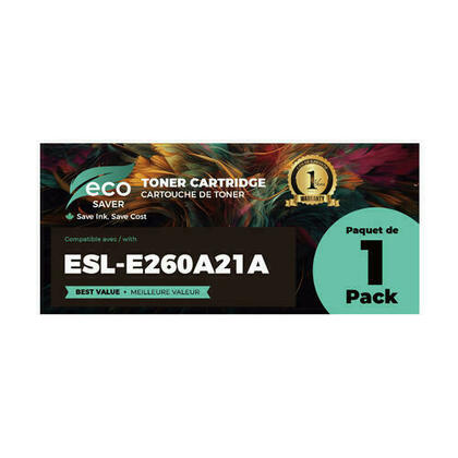 Toner Noir Compatible E260 Pour Imprimantes Lexmark 260, 360, 460 - NEUF Sous Blister