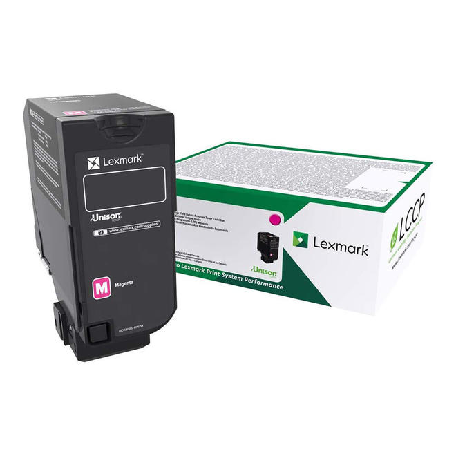 Lexmark 74C10M0 OEM CS720de Lexmark 74C10M0 Original Magenta Return Program Toner Cartridge