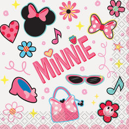 Other Brands LVU 79231 Disney Party Supplies Minnie Mouse 16 Beverage Napkins