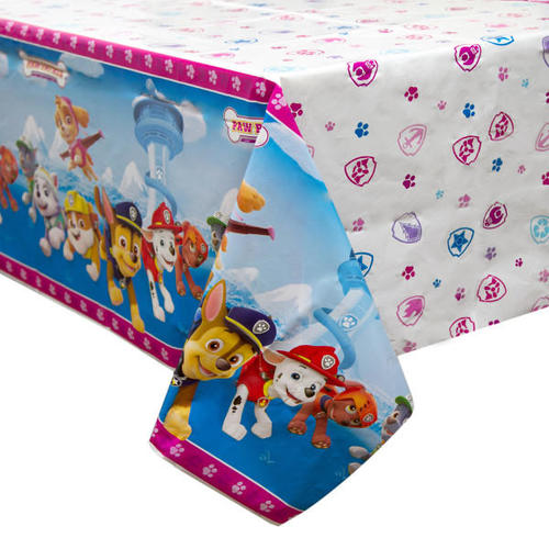 Girl Paw Patrol Nappe En Plastique 84 X 54 1pc