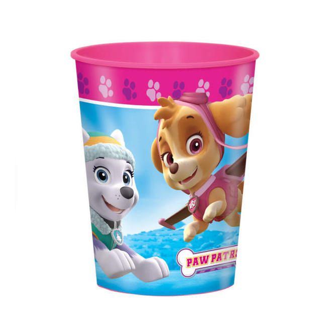 Other Brands LVU 49107 Movie Themed Party Supplies for Girls Paw Patrol Girl 1 16 oz Plastic Cup