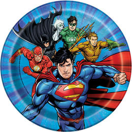 Other Brands LVU 49961 Movie Themed Party Supplies for Boys Justice League Beverage Napkins 16ct