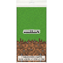 Other Brands LVU 79404 Movie Themed Party Supplies for Boys Minecraft Square 7 Dessert Plates 8ct