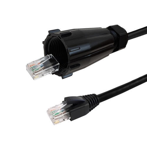 Other Brands Cab CAT6OIP1 All IP Rated Cables Accessories RJ45 M M with Single IP68 Shroud Cat6 UTP Outdoor UV Direct Burial 