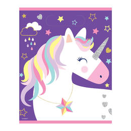 Other Brands LVU 72491 Theme Party Supplies Unicorn Beverage Napkins 16Pcs Pack