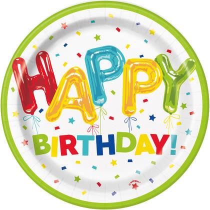 Happy Balloon Birthday Luncheon Napkins, 16ct