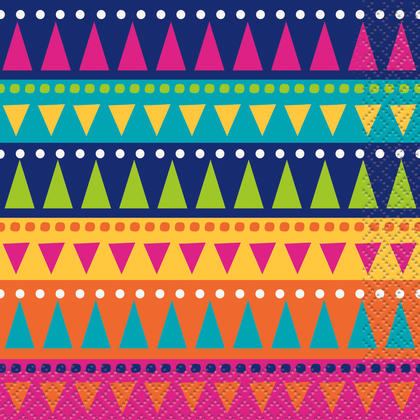Boho Fiesta Square 9" Dinner Plates, 8ct