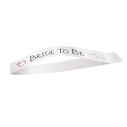 Ring Bride to Be Bachelorette Party Sash, 1Pc