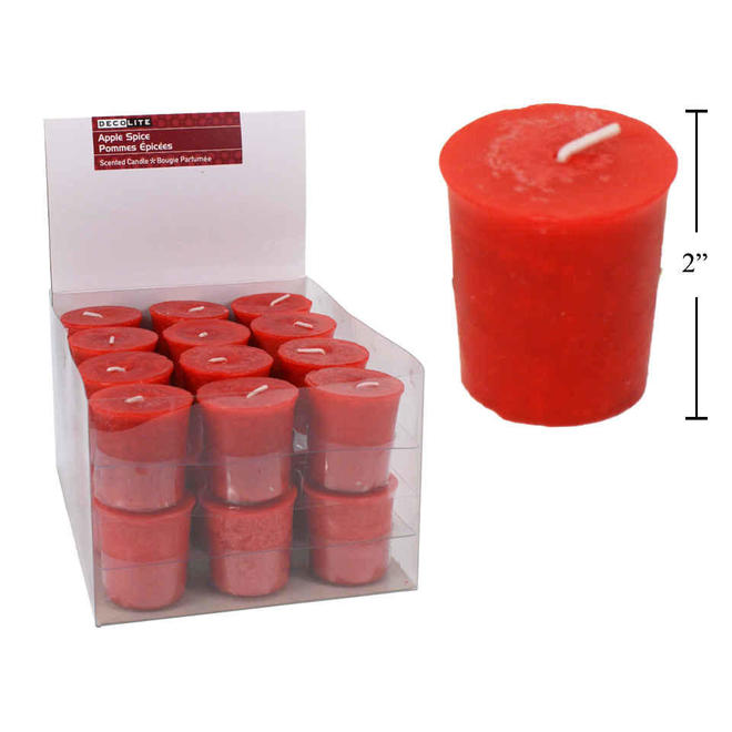 Classic Scented Votive Candle, Apple Spice, 2‘’,1Pc/Pack