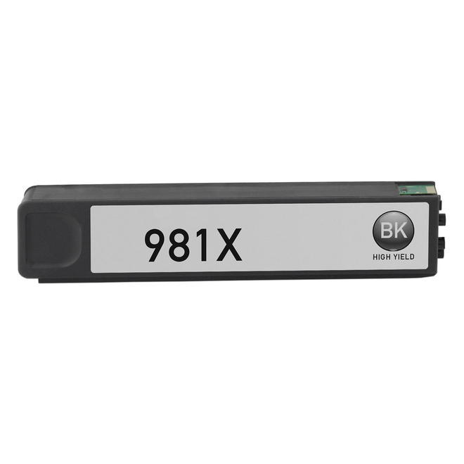 HP 981X BK PageWide Enterprise Color 556dn HP 981X L0R12A Compatible Black PageWide Ink Cartridge High Yield