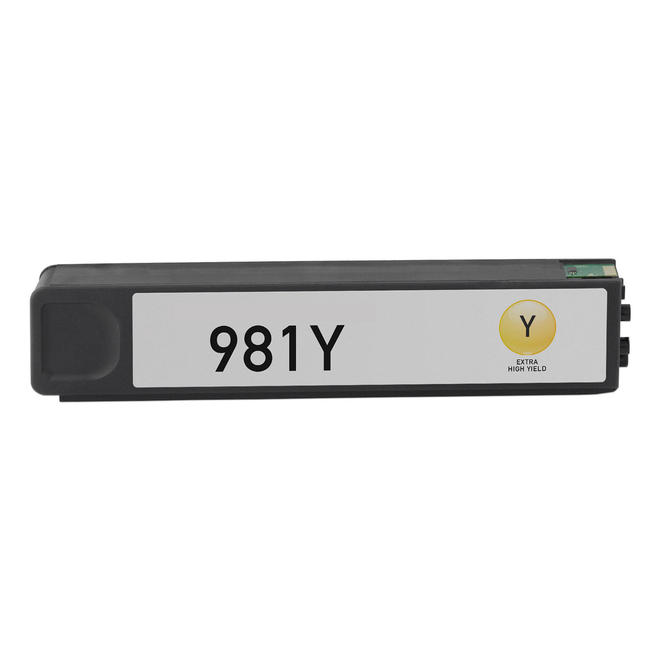 HP 981Y Y PageWide Enterprise Color 556dn HP 981Y L0R15A Compatible Yellow PageWide Ink Cartridge Extra High Yield