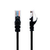 PrimeCables Cab PC 08015 ALL Cat6 6a Network Ethernet Cable Slim Cat6A 28AWG UTP Ethernet Network Cable CMR FT4 Black PrimeCa