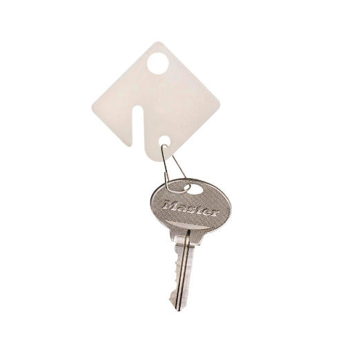 Master Lock Snap Hook Key Tags Beige 20 Pack 7117d
