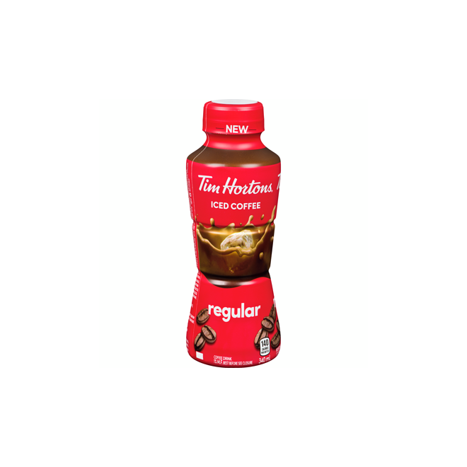 Tim Hortons Regular Coffee (340 mL), 12/Pack