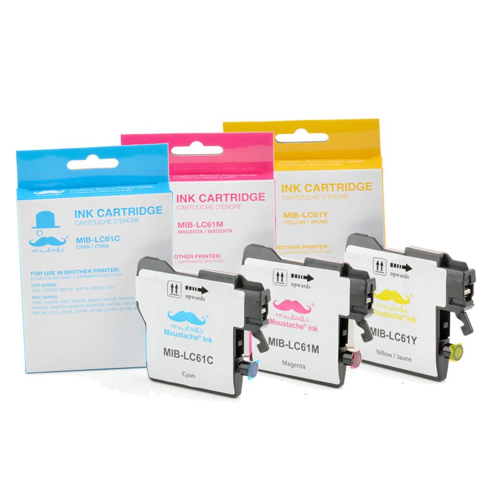 Brother LC61 Magenta Ink Cartridge – Genuine OEM – For DCP-375CW, MFC-255CW, MFC-5490CN & More
