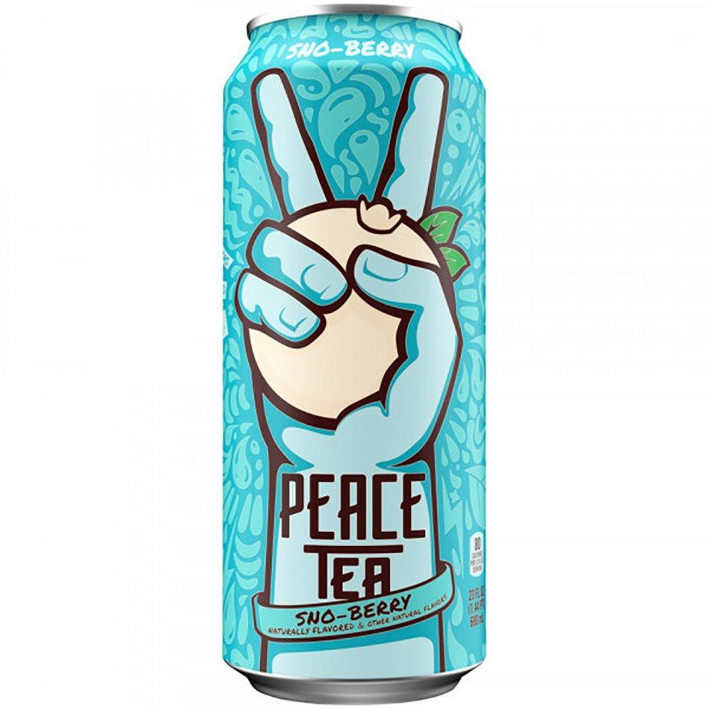 Peace Tea Peach snoberry, 695ml 12/Pack (Only for Montreal & Laval