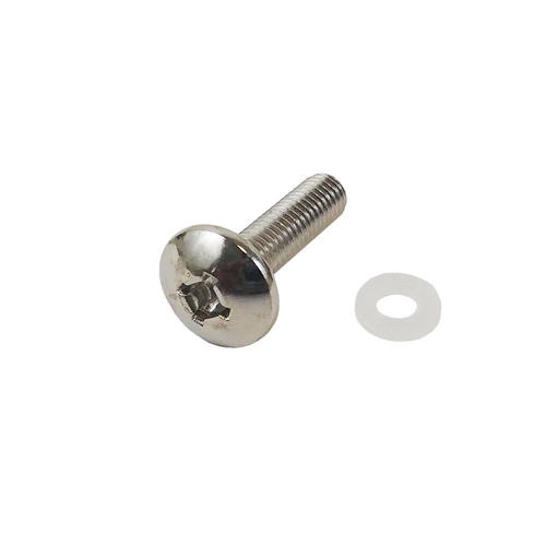 Other Brands Cab RM SC02 100 Cage Nuts Screws Accessories Rack Screw 12 24 Thread 3 4 inch Length Zinc Plated 100 Pack