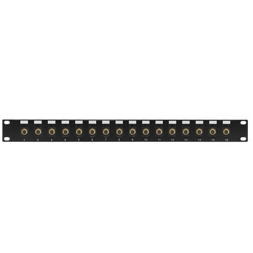 Other Brands Cab PP TVF 16 A V Patch Panel 16 port F Type Patch Panel 19 inch Rackmount 1U